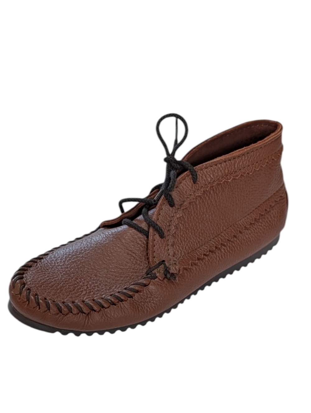 Minnetonka, Brown Leather Booties. Size 7